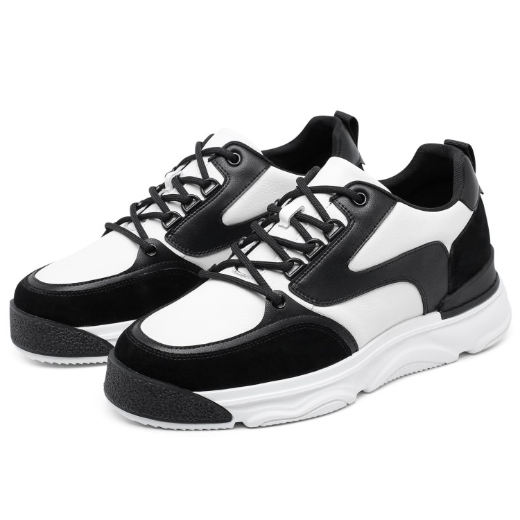 Goldmoral Height Increasing Shoes For Men Casual Elevator Sneakers 7CM / 2.76 Inches Taller